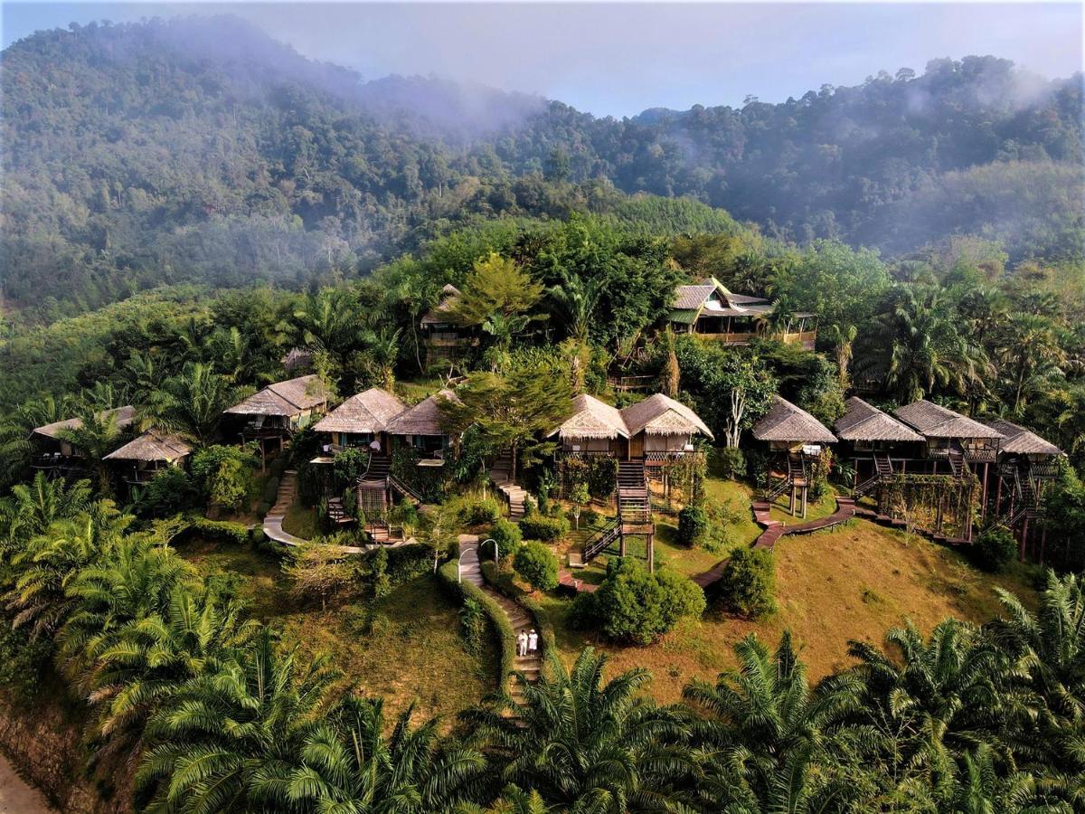 Khao Sok Boutique Camping - Exotic Cliff Camping 호텔 Khao Sok National Park 외부 사진