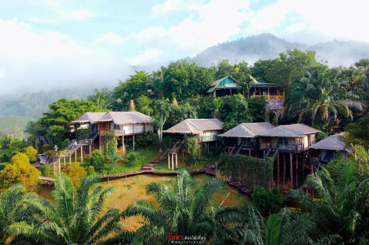 Khao Sok Boutique Camping - Exotic Cliff Camping 호텔 Khao Sok National Park 외부 사진